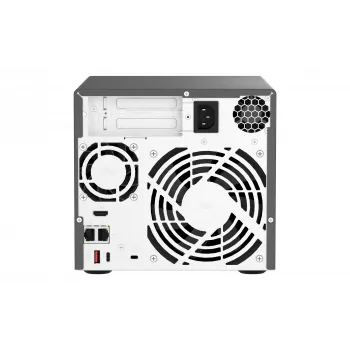 QNAP TVS-H474 NAS Tower Intel® Pentium® G7400 8 GB DDR4 0 TB QuTS hero Black