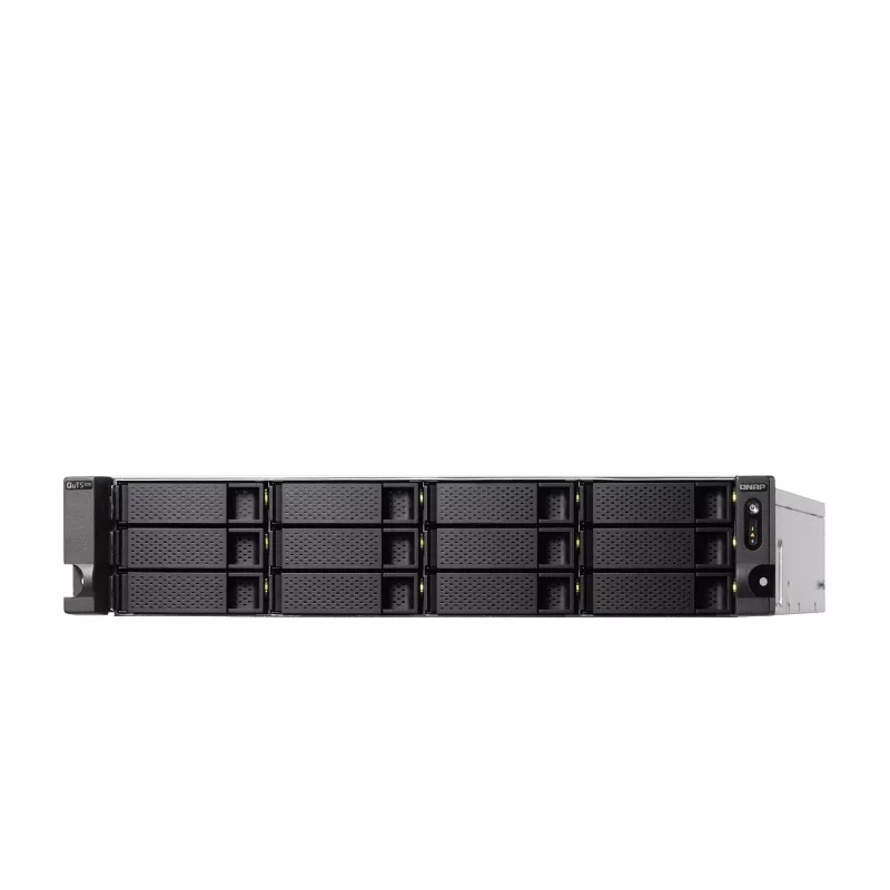 QNAP TS-H1886XU-RP-R2 NAS Rack (3U) Intel® Xeon® D D-1622 32 GB DDR4 0 TB QuTS hero Black, Grey