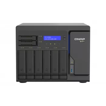 QNAP TS-h886 NAS Tower Intel® Xeon® D D-1602 8 GB DDR4 0 TB QuTS hero Black