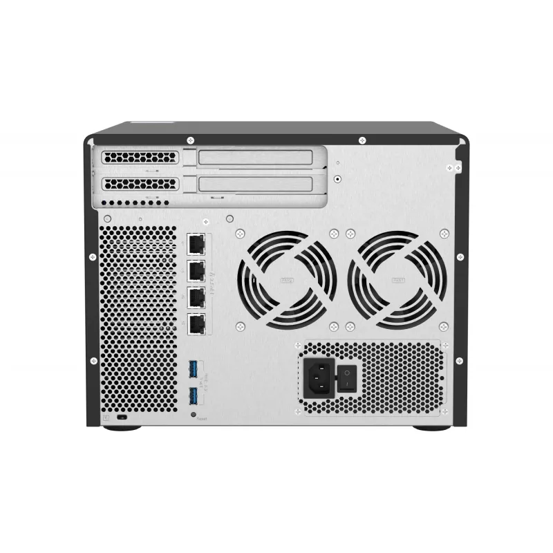 QNAP TS-h886 NAS Tower Intel® Xeon® D D-1602 8 GB DDR4 0 TB QuTS hero Black