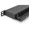DIGITUS Patch Panel CAT6A shielded,8-Port 1/2U, 10in rack mount, black RAL 9005
