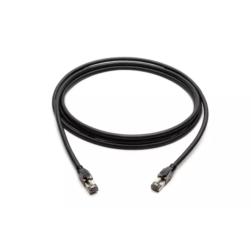 DIGITUS patch cable - Cat 8.1 - S/FTP - AWG 24/7 - 1m - Black