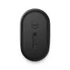 DELL Mobile Wireless Mouse – MS3320W - Black, Ambidextrous, Optical, RF Wireless + Bluetooth, 1600 DPI, Black