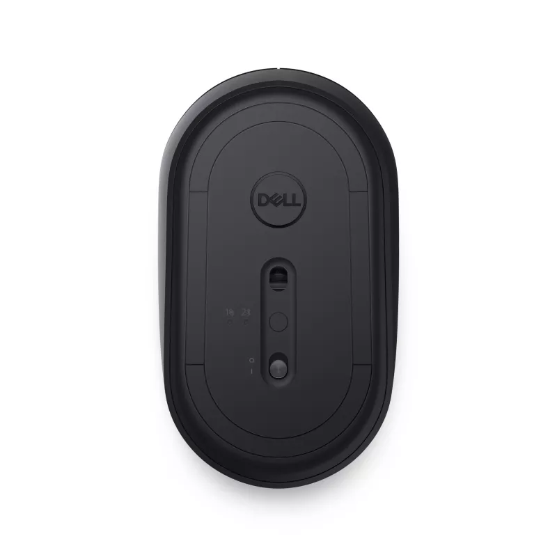 DELL Mobile Wireless Mouse – MS3320W - Black, Ambidextrous, Optical, RF Wireless + Bluetooth, 1600 DPI, Black