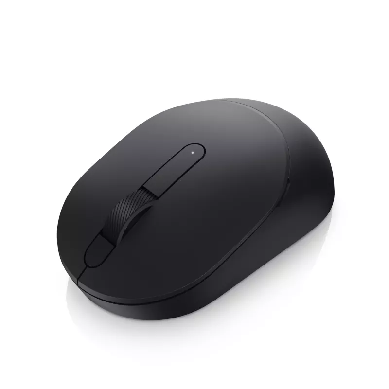 DELL Mobile Wireless Mouse – MS3320W - Black, Ambidextrous, Optical, RF Wireless + Bluetooth, 1600 DPI, Black