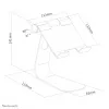 Neomounts DS15-050SL1 Tablet stand up to 11 inch - foldable - universal