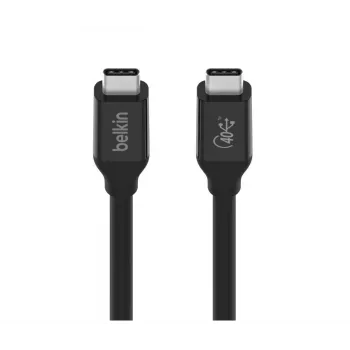 BELKIN USB4 Cable USB-c / USB-c 40 Gbit / S 100w 0.8m Black