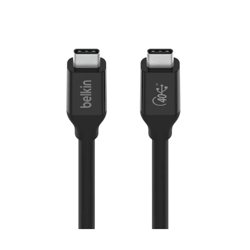 BELKIN USB4 Cable USB-c / USB-c 40 Gbit / S 100w 0.8m Black