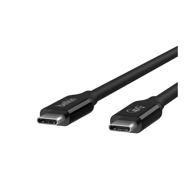 BELKIN USB4 Cable USB-c / USB-c 40 Gbit / S 100w 0.8m Black