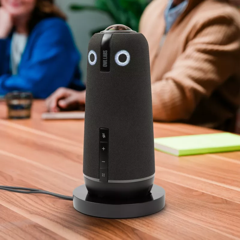 Owl Labs Meeting Owl 4+ Stand, Conferencing system, Passive holder, Desk, Black