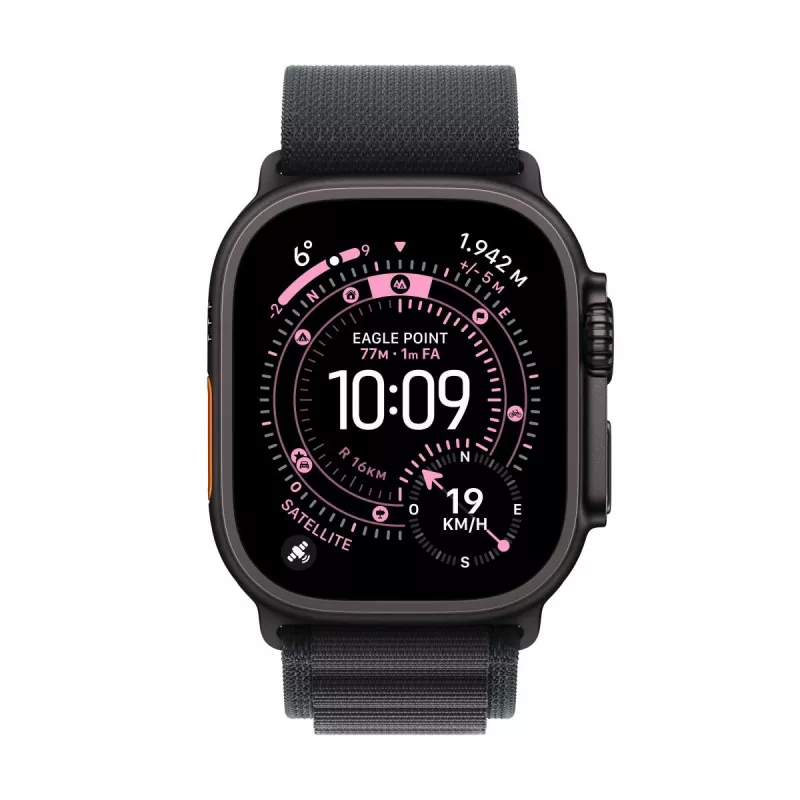 APPLE Watch Ultra 3 (2025) Lte 49mm Titanium Case With Alpine Loop Small - Black