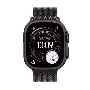 APPLE Watch Ultra 3 gps + Cellular 49mm black Titanium Case With Black Titanium Milanese Loop Sma
