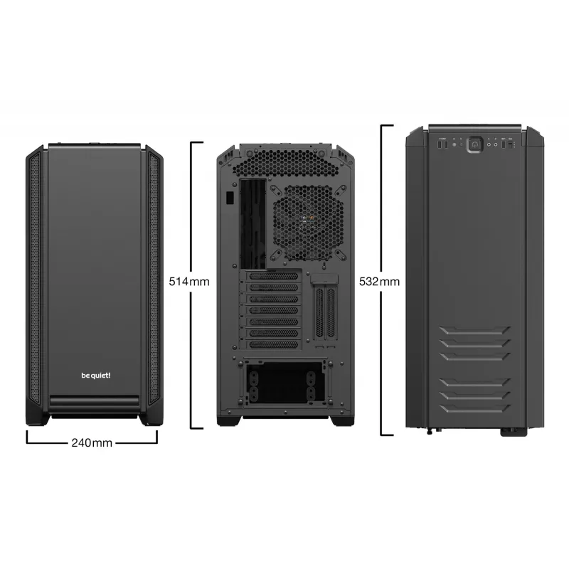 be quiet Silent Base 601 Window Midi Tower Black