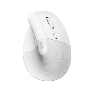 LOGITECH Wireless Mouse Lift for Business Right-hand Off-white