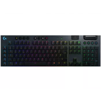 LOGITECH G915 Lightspeed Wireless RGB Mechanical Gaming Keyboard - Black - Qwertz Deutsch - Tactile