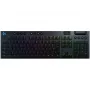 LOGITECH G915 Lightspeed Wireless RGB Mechanical Gaming Keyboard - Black - Qwertz Deutsch - Tactile