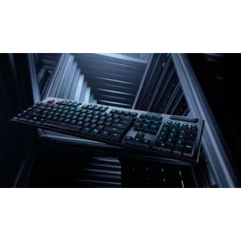 LOGITECH G915 Lightspeed Wireless RGB Mechanical Gaming Keyboard - Black - Qwertz Deutsch - Tactile