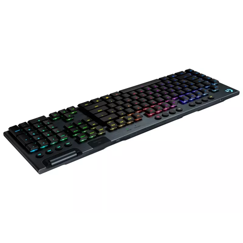 LOGITECH G915 Lightspeed Wireless RGB Mechanical Gaming Keyboard - Black - Qwertz Deutsch - Tactile