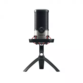 CHERRY UM 6.0 ADVANCED Black, Silver Table microphone