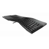 CHERRY KC 4500 ERGO keyboard Universal USB AZERTY Belgian Black