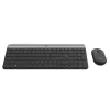 LOGITECH Slim Wireless Keyboard And Mouse Combo Mk470 - Graphite - Azerty Belgian
