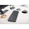 CHERRY KW 9100 SLIM keyboard Universal RF Wireless + Bluetooth QWERTY English Black
