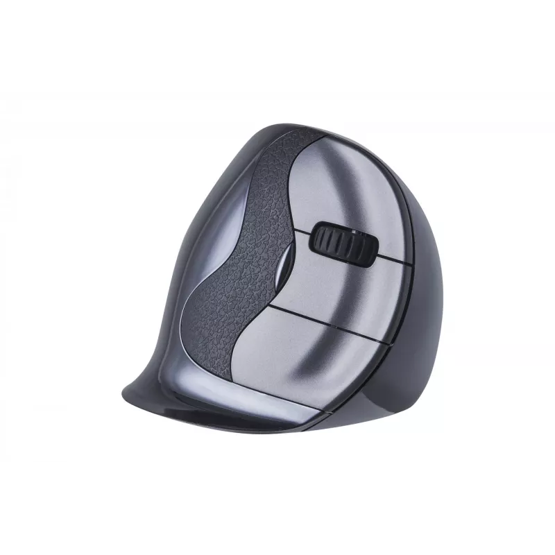 BakkerElkhuizen Evoluent D Medium Wireless, Right-hand, Vertical design, Laser, RF Wireless, 3200 DPI, Black