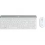 LOGITECH Slim Wireless Keyboard And Mouse Combo Mk470 - Offwhite - Qwertz Ge