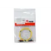 Equip ST/ST Fiber Optic Patch Cable, OS2, 1m, 1 m, OS2, ST, ST