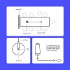 Conference microphone Owl Labs Expansion Mic EXM100-1000 Cardioid Wired