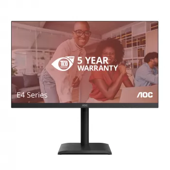 AOC E4 U27E4CV computer monitor 68.6 cm (27 inch) 3840 x 2160 pixels 4K Ultra HD LED Black