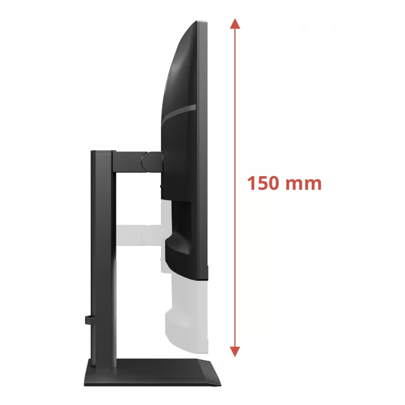 AOC E4 U27E4CV computer monitor 68.6 cm (27 inch) 3840 x 2160 pixels 4K Ultra HD LED Black