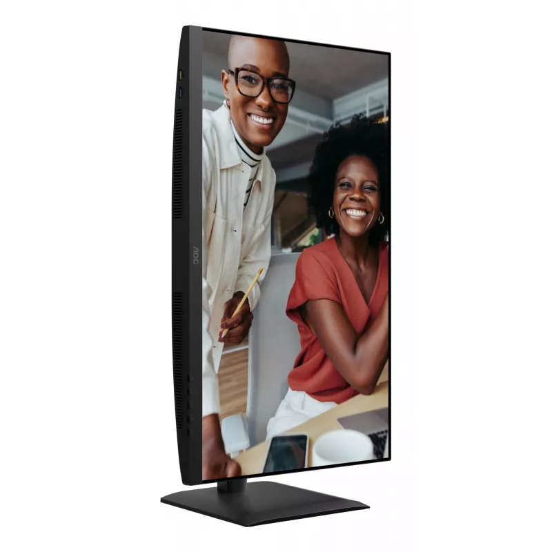 AOC E4 U27E4CV computer monitor 68.6 cm (27 inch) 3840 x 2160 pixels 4K Ultra HD LED Black