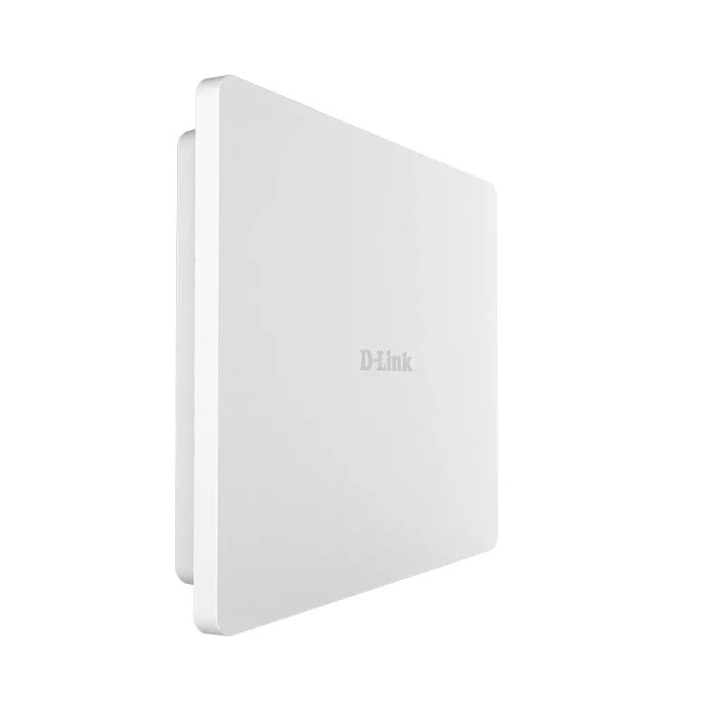D-Link AX3000 Wi-Fi 6 Dual-Band PoE Outdoor Access Point, 2.4 GHz, 5 GHz, 3000 Mbit/s, 64-bit WEP, 128-bit WEP, SSID, WEP, WPA, WPA2, WPA3, 10,100,1000,2500 Mbit/s