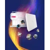 D-Link AX3000 Wi-Fi 6 Dual-Band PoE Outdoor Access Point, 2.4 GHz, 5 GHz, 3000 Mbit/s, 64-bit WEP, 128-bit WEP, SSID, WEP, WPA, WPA2, WPA3, 10,100,1000,2500 Mbit/s