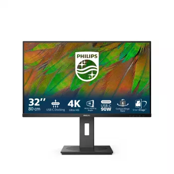 Philips 3000 series 32B1U3900/00 computer monitor 80 cm (31.5 inch) 3840 x 2160 pixels 4K Ultra HD LCD Black