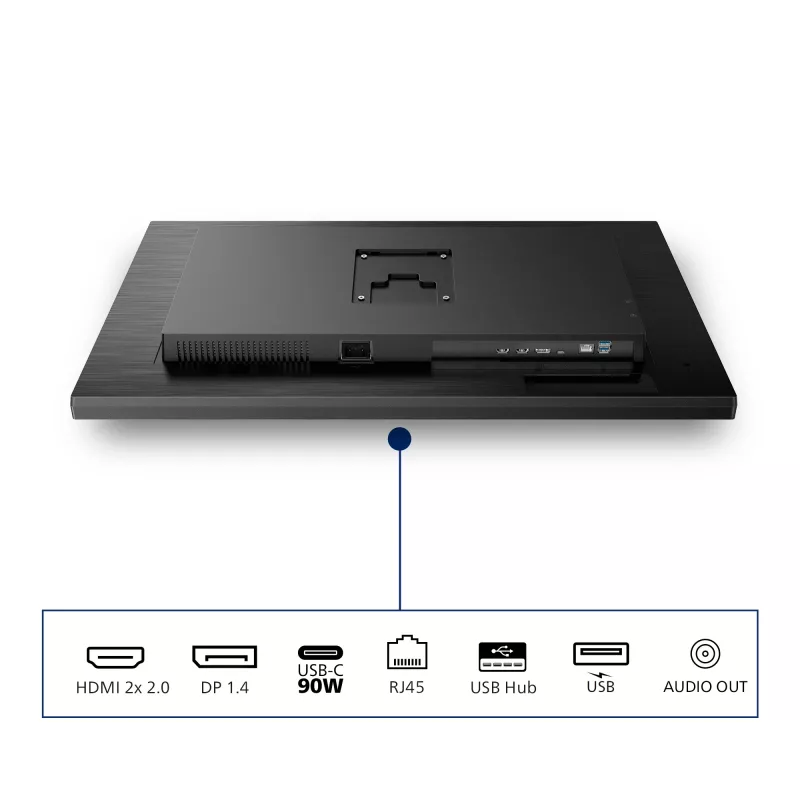 Philips 3000 series 32B1U3900/00 computer monitor 80 cm (31.5 inch) 3840 x 2160 pixels 4K Ultra HD LCD Black
