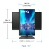 BenQ SW242Q computer monitor 61.2 cm (24.1 inch) 2560 x 1600 pixels WQXGA LED Black