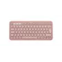 LOGITECH Pebble Keys 2 K380s - Compact Bluetooth Keyboard - Tonal Rose - Qwerty Int