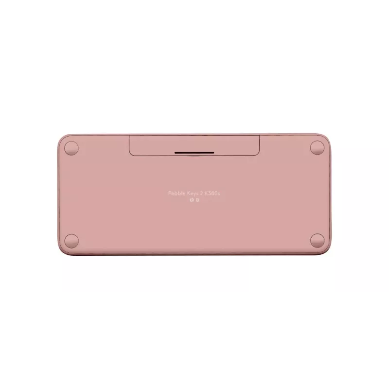 LOGITECH Pebble Keys 2 K380s - Compact Bluetooth Keyboard - Tonal Rose - Qwerty Int