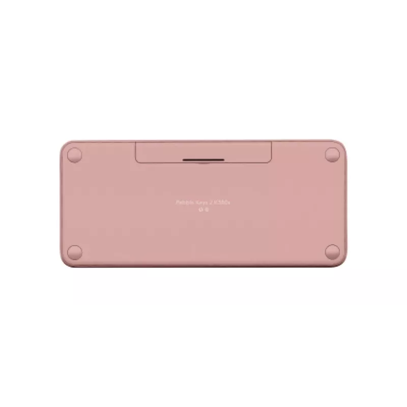 LOGITECH Pebble Keys 2 K380s - Compact Bluetooth Keyboard - Tonal Rose - Qwerty Int
