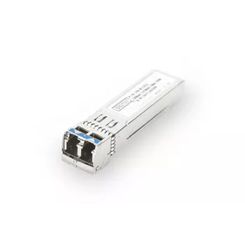DIGITUS SFP+ 10G MM 850nm 300m with DDM LC connector, Power dissipation < 1W 850nm VCSEL Laser
