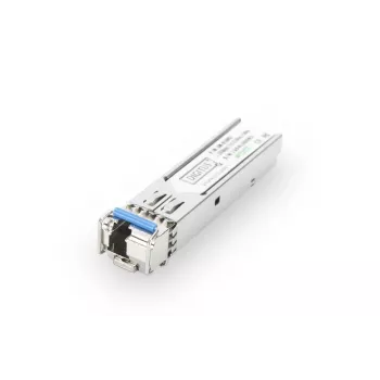 DIGITUS 1.25 Gbps BiDi WDM SFP Module, up to 20 km with DDM support, Singlemode, LC Simplex Connector 1000Base-LX, Tx1310nm/Rx1550nm