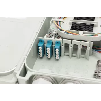 Digitus FTTH/FTTB Distribution box assembled OS2 12 fibers LC/PC