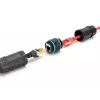 Network Cable Digitus DN-93905-OD RJ45 to RJ45 CAT 6A 1m Black