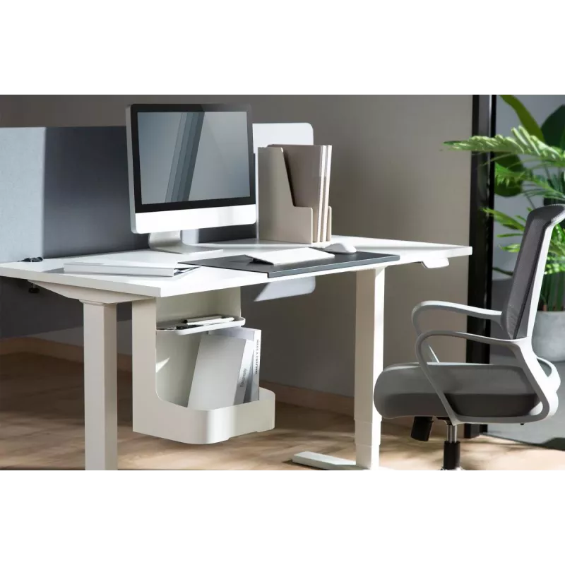Under-Desk Storage Tray Digitus DA-90444 Plastic Steel White 5kg