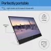 HP E-Series E14 G4 Portable Monitor, 35.6 cm (14 inch), 1920 x 1080 pixels, Full HD, LCD, 5 ms, Silver