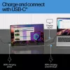 HP E-Series E14 G4 Portable Monitor, 35.6 cm (14 inch), 1920 x 1080 pixels, Full HD, LCD, 5 ms, Silver
