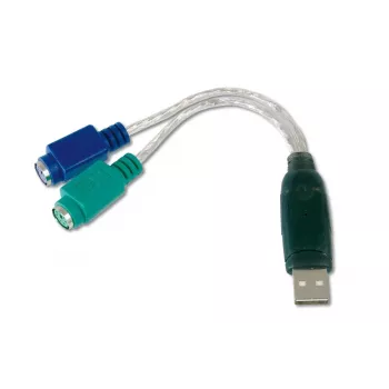 DIGITUS Adapter From USB To 2x Ps/2 (da70118)