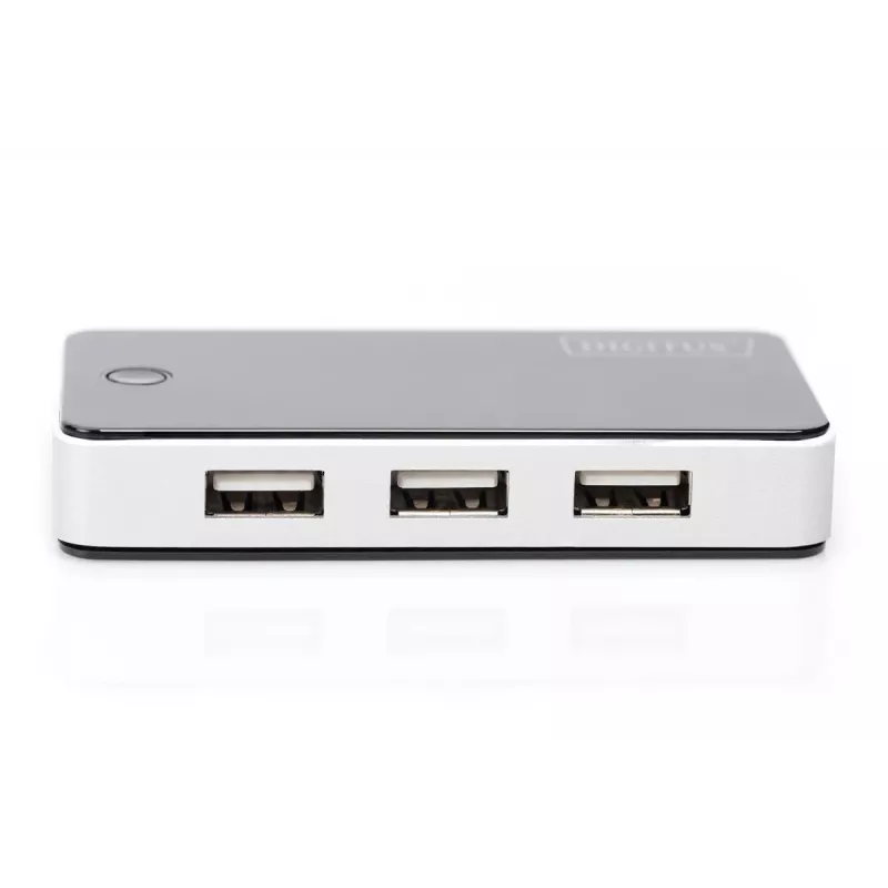 DIGITUS USB 2.0 7 Port Hub Black (da-70222)